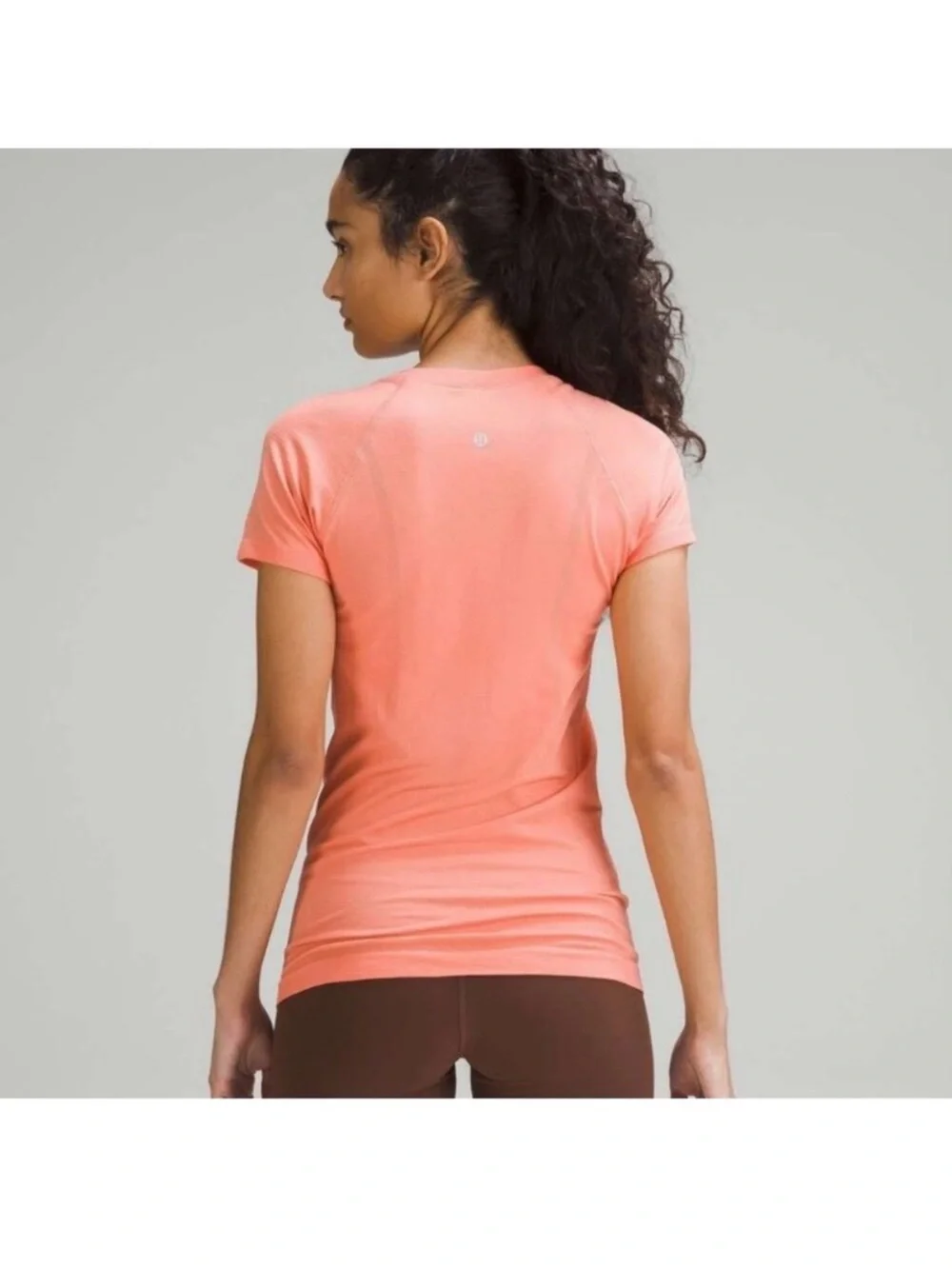 Lululemon Swiftly Tech Short Sleeve Shirt 2.0 in Coral